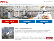 Tablet Screenshot of electrical-relay.com